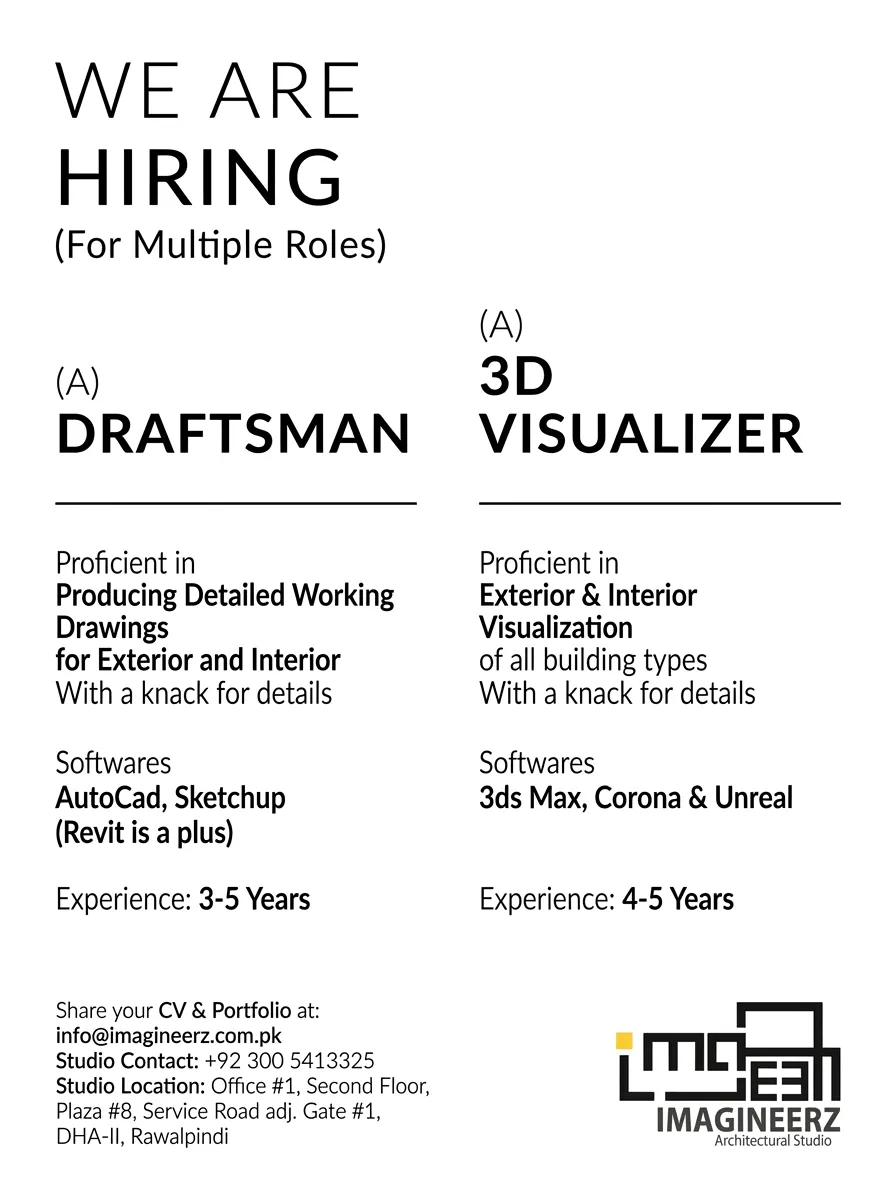 Draftsman Jobs in Rawalpindi