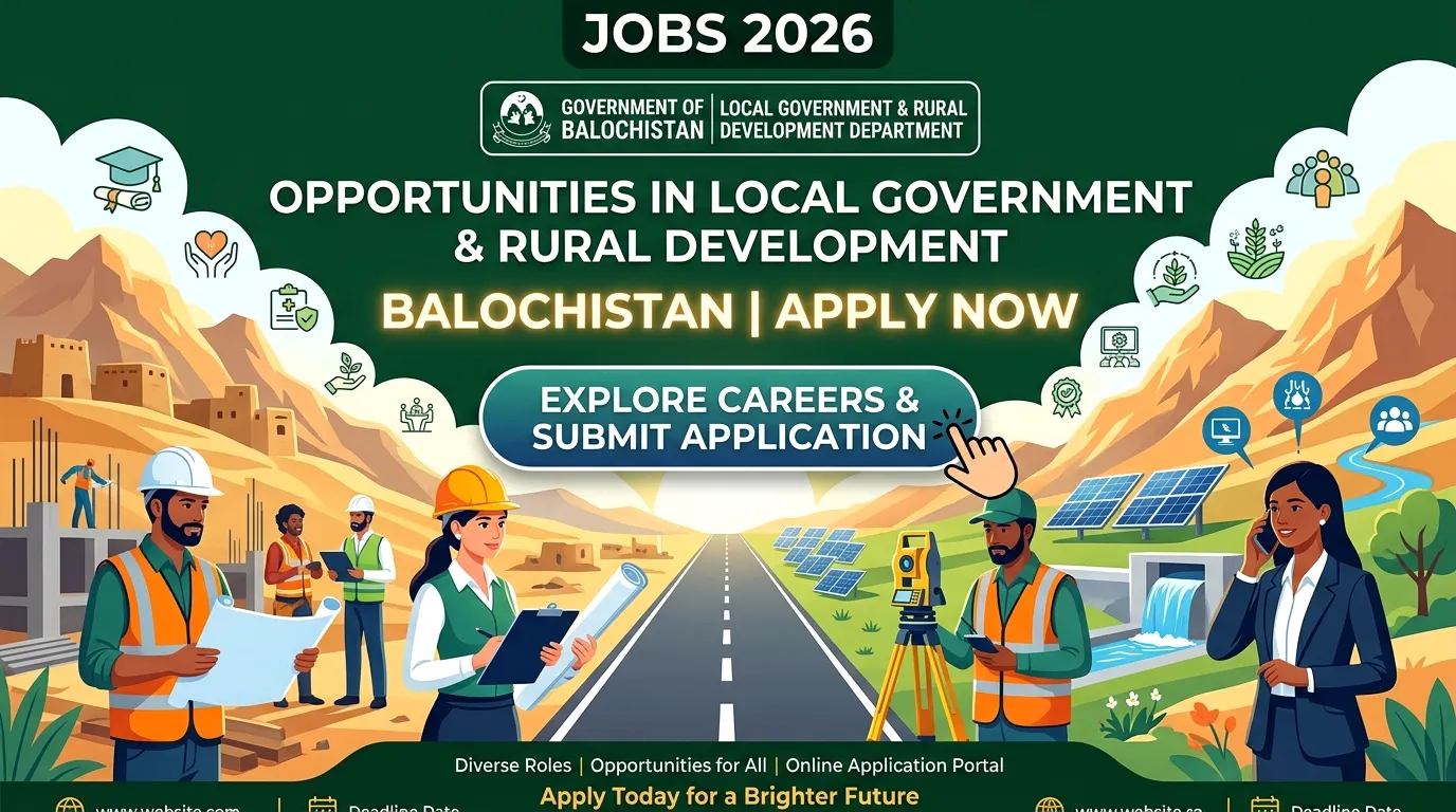 Rural Development Department Balochistan Jobs